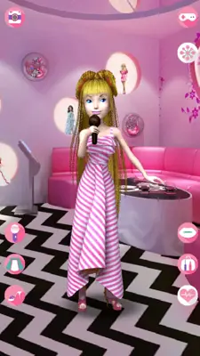 My Talking Pretty Girl android App screenshot 0