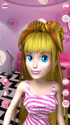 My Talking Pretty Girl android App screenshot 1